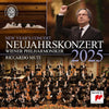 the album cover for Riccardo Muti  / Wiener Philharmoniker - Neujahrskonzert 2025 / New Year's Concert 2025
