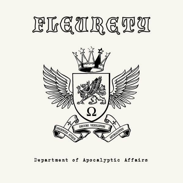 the album cover for Fleurety - Department Of Apocalyptic Affairs