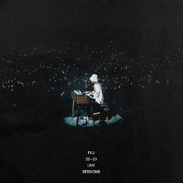 the album cover for FKJ - 22_23 Live Sessions [Translucent Light Blue Vinyl]