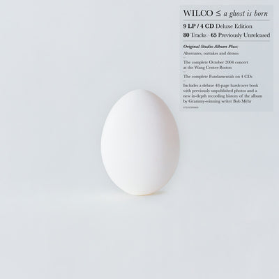 the album cover for Wilco - A Ghost Is Born (Deluxe Edition) -[9LP/4CD BOX SET]