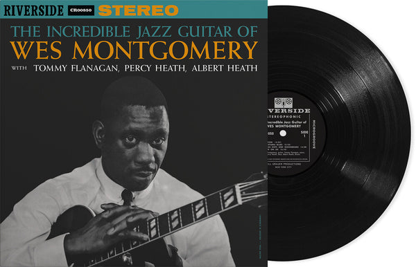 the album cover for Wes Montgomery - Incredible Jazz Guitar Of Wes Montgomery (Original Jazz Classics Series) [180 Gram]