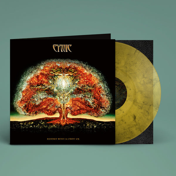 the album cover for Cynic - Kindly Bent To Free Us