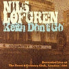 the album cover for Lofgren, Nils - Keith Don't Go - Clear Green Vinyl