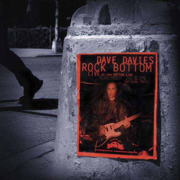 the album cover for Davies, Dave - Rock Bottom: Live At The Bottom Line