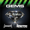 the album cover for Ultimatum / Moshketeers - Gems Volume Two - Green