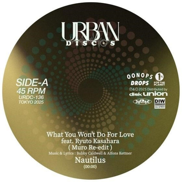 the album cover for Nautilus - What You Won't Do For Love (Muro Re-Edit)