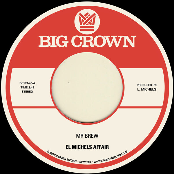 the album cover for El Michels Affair - Mr. Brew B/W Kodak
