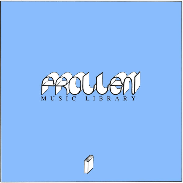 the album cover for Frollen Music Library - 001-015 - Blue (Blue) [Colored Vinyl]