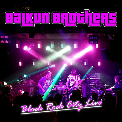the album cover for Balkun Brothers - Black Rock City Live