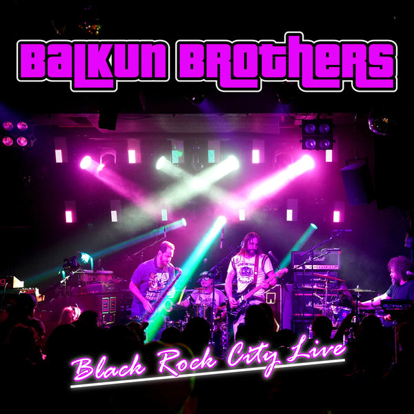 the album cover for Balkun Brothers - Black Rock City Live