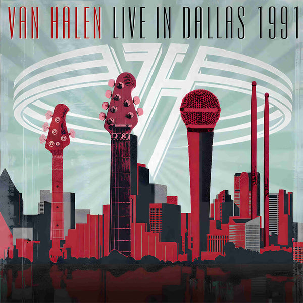 the album cover for Van Halen - Live In Dallas 1991