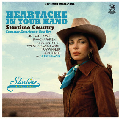 the album cover for Various Artists - Heartache In Your Hand: Startime Country