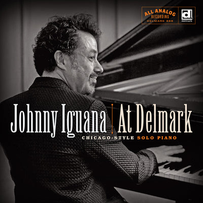 the album cover for Johnny Iguana - At Delmark