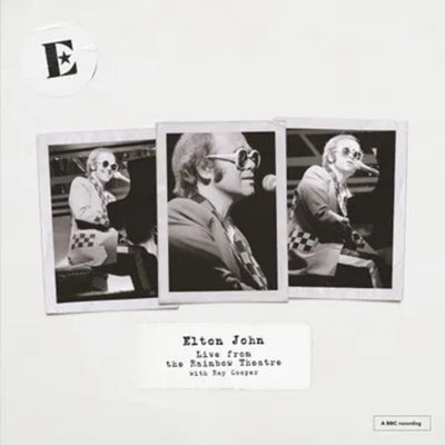 the album cover for Elton John - Live At The Rainbow Theatre [180 Gram] [Record Store Day]