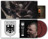 the album cover for Kanye West  / Ty Dolla Sign - Vultures 1 - Carnival Maroon Vinyl Edition (W/Cd)