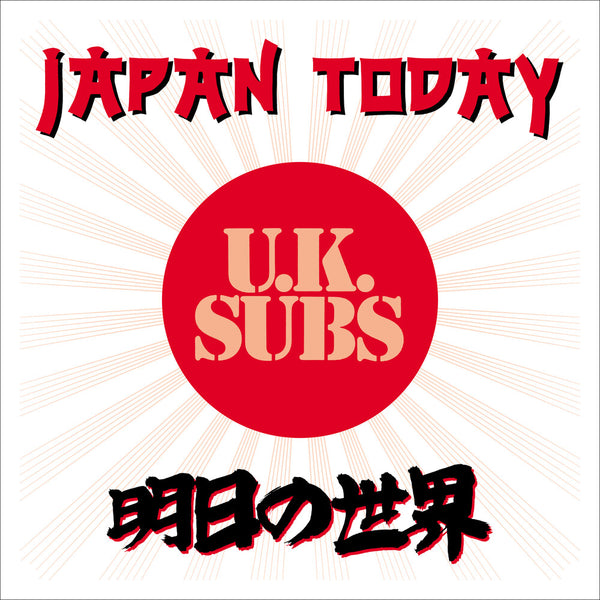 the album cover for Uk Subs - Japan Today