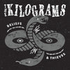 the album cover for Kilograms - Beliefs & Thieves