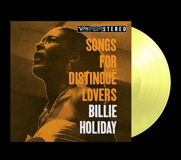 the album cover for Billie Holiday - Songs For Distingue Lovers [Colored Vinyl] [Limited Edition] (Ylw)