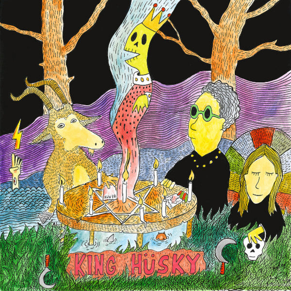 the album cover for King Husky - King Husky