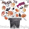 the album cover for Gershon Kingsley - Music To Moog By - Crystal Clear [Clear Vinyl]