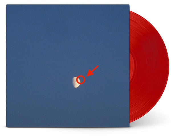 the album cover for cleopatrick - FAKE MOON [LP Red]