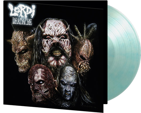 the album cover for Lordi - Deadache (Blue) [Colored Vinyl] [180 Gram] (Wht)