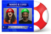 the album cover for Babytron & Certified Trapper - Mario & Luigi (Pict)