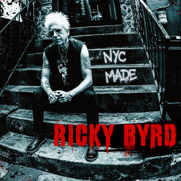 the album cover for Ricky Byrd - Nyc Made