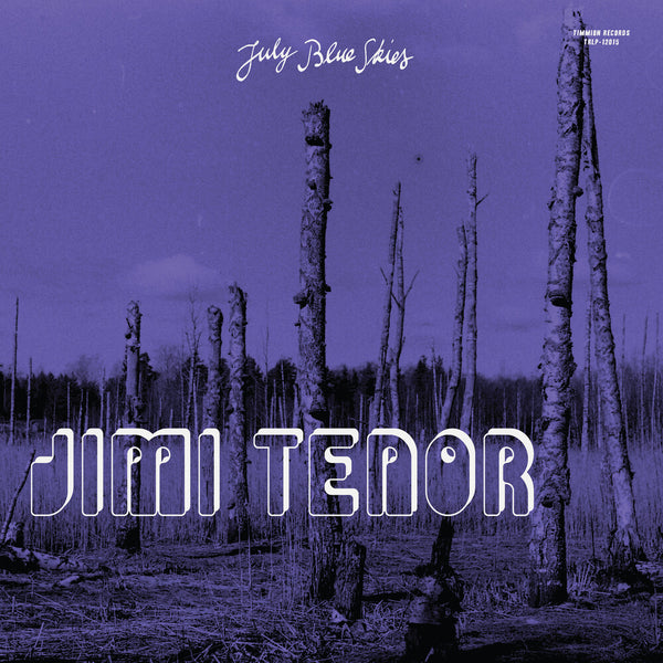 the album cover for Jimi Tenor  / Cold Diamond & Mink - July Blue Skies - Purple [Colored Vinyl] (Purp)