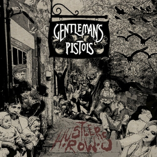 the album cover for Gentlemans Pistols - Hustler's Row