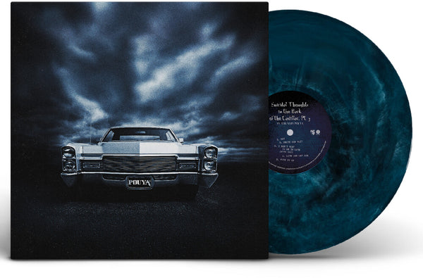 the album cover for Pouya - Suicidal Thoughts In The Back Of The Cadillac Pt.3