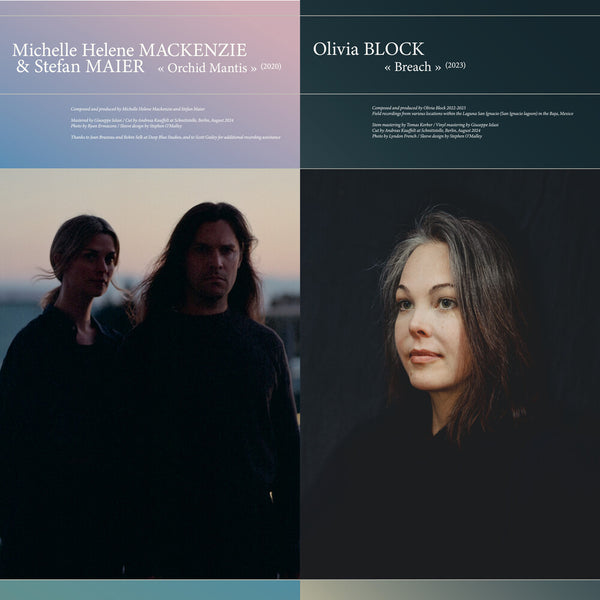 the album cover for Michelle Mackenzie  Helene / Maier,Stefan - Orchid Mantis / Breach