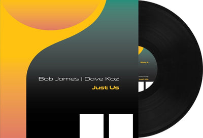 the album cover for Bob James/ Koz,Dave - Just Us [180 Gram] [Download Included]