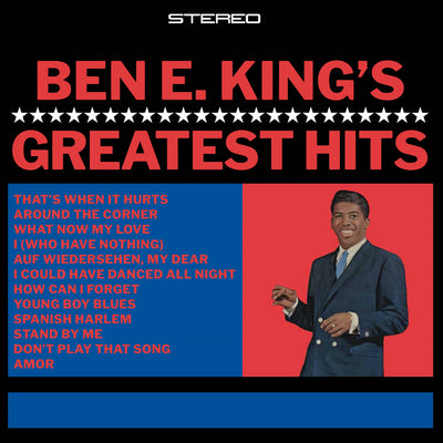 the album cover for Ben KingE - Greatest Hits - 60th Anniversary [Clear Vinyl] [Limited Edition]