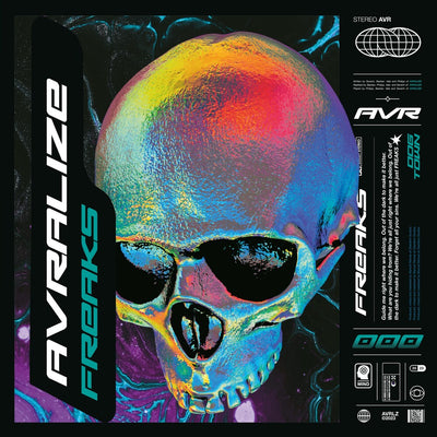 the album cover for Avralize - Freaks [Clear Vinyl] [Limited Edition] (Viol) (Wht)
