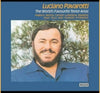 the album cover for Luciano Pavarotti - World's Favourite Tenor Arias