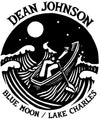 the album cover for Dean Johnson - Blue Moon b/w Lake Charles Saddle Creek