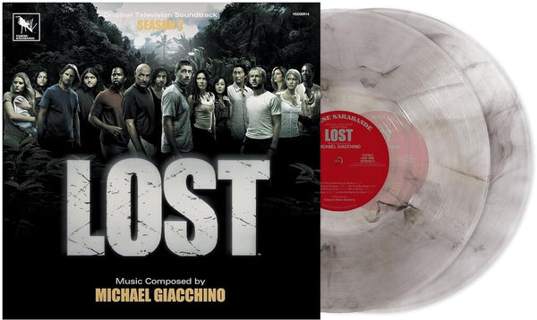 the album cover for Michael Giacchino - Lost: Season Two (Original Television Soundtrack) -  [Clear Smoke 2LP]