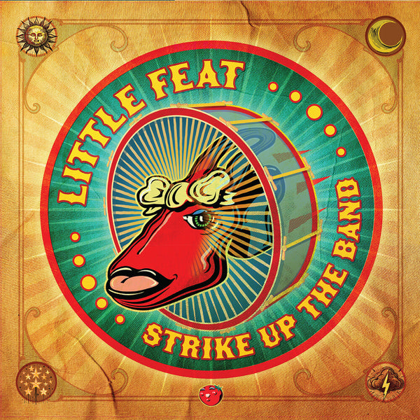 the album cover for Little Feat - Strike Up The Band [2 LP Neon orange]