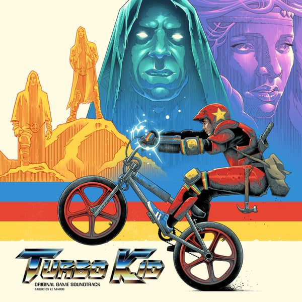 the album cover for Le Matos - Turbo Kid - O.S.T.