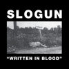 the album cover for Slogun - Written In Blood