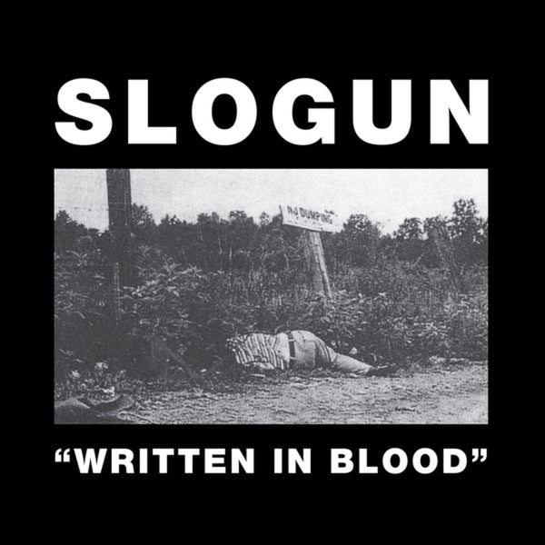 the album cover for Slogun - Written In Blood