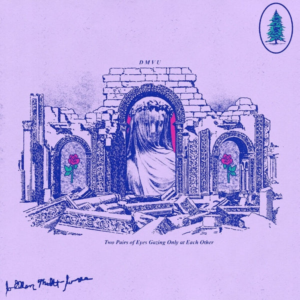 the album cover for DMVU - Two Pairs of Eyes, Gazing Only at Each Other