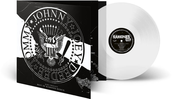 the album cover for Marc Urselli's Best Of Ramones / Various (Cvnl) - Marc Urselli's Best Of Ramones / Various [Clear Vinyl]