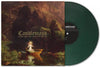 the album cover for Candlemass - Dark Are The Veils Of Death: Nightfall Rehearsals & Demos - 140gm Green Vinyl