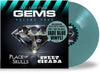 the album cover for Place of Skulls / Sweet Cicada - Gems Vol. 4 - Blue (Blue) [Colored Vinyl] [Limited Edition]