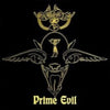 the album cover for Venom - Prime Evil - Clear Black Marble Vinyl Edition (Uk)
