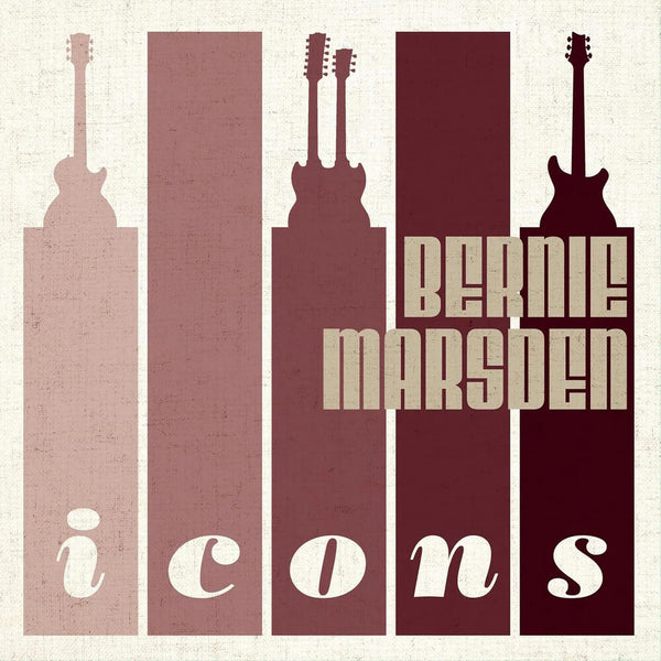 the album cover for Marsden, Bernie - Icons
