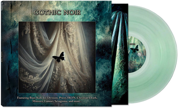 the album cover for Various Artists - Gothic Noir [Coke Bottle Green LP]