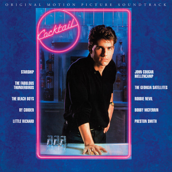 the album cover for Cocktail - O.S.T. (Blue) (Cvnl) - Cocktail - O.S.T. (Blue) [Clear Vinyl]